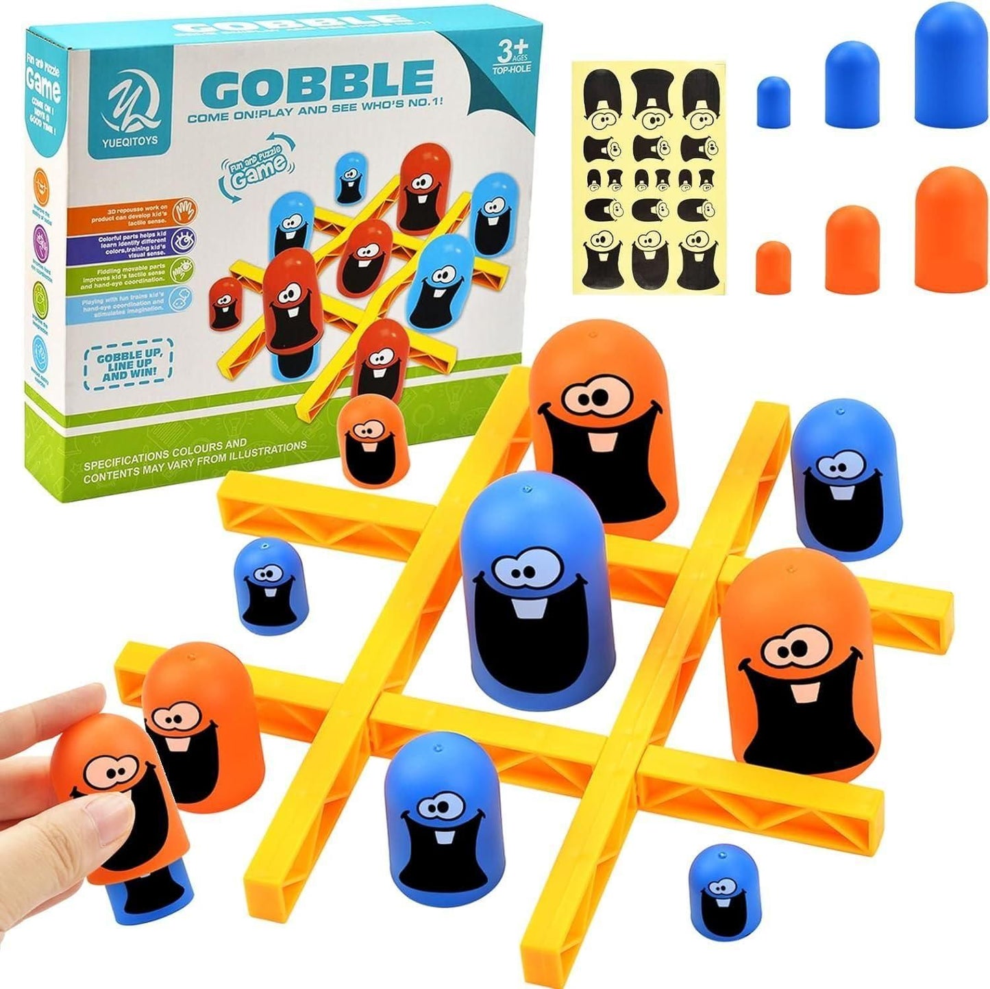 Gobble Board Game Fun and Strategic Interactive Toy